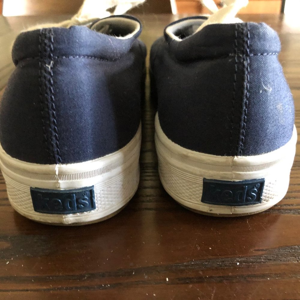 Keds Navy Blue Relaxed Fit Lace-up Sneaker 9.5 - Picture 5 of 11